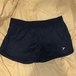 Black old navy shorts